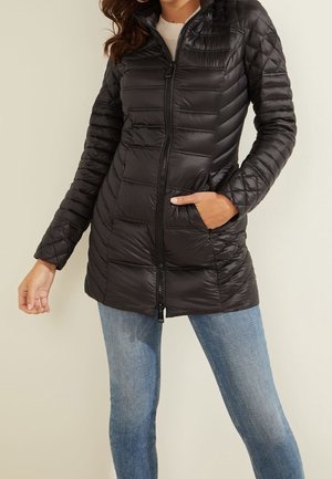 Gewatteerde jas - black