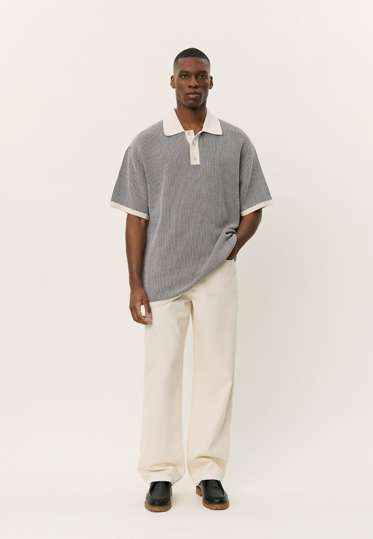 Les Deux - GUS - Polo marškinėliai - light ivory, Padidinti