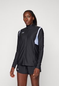 Under Armour TRACK JACKET - Jakna za treniranje - black/celeste
