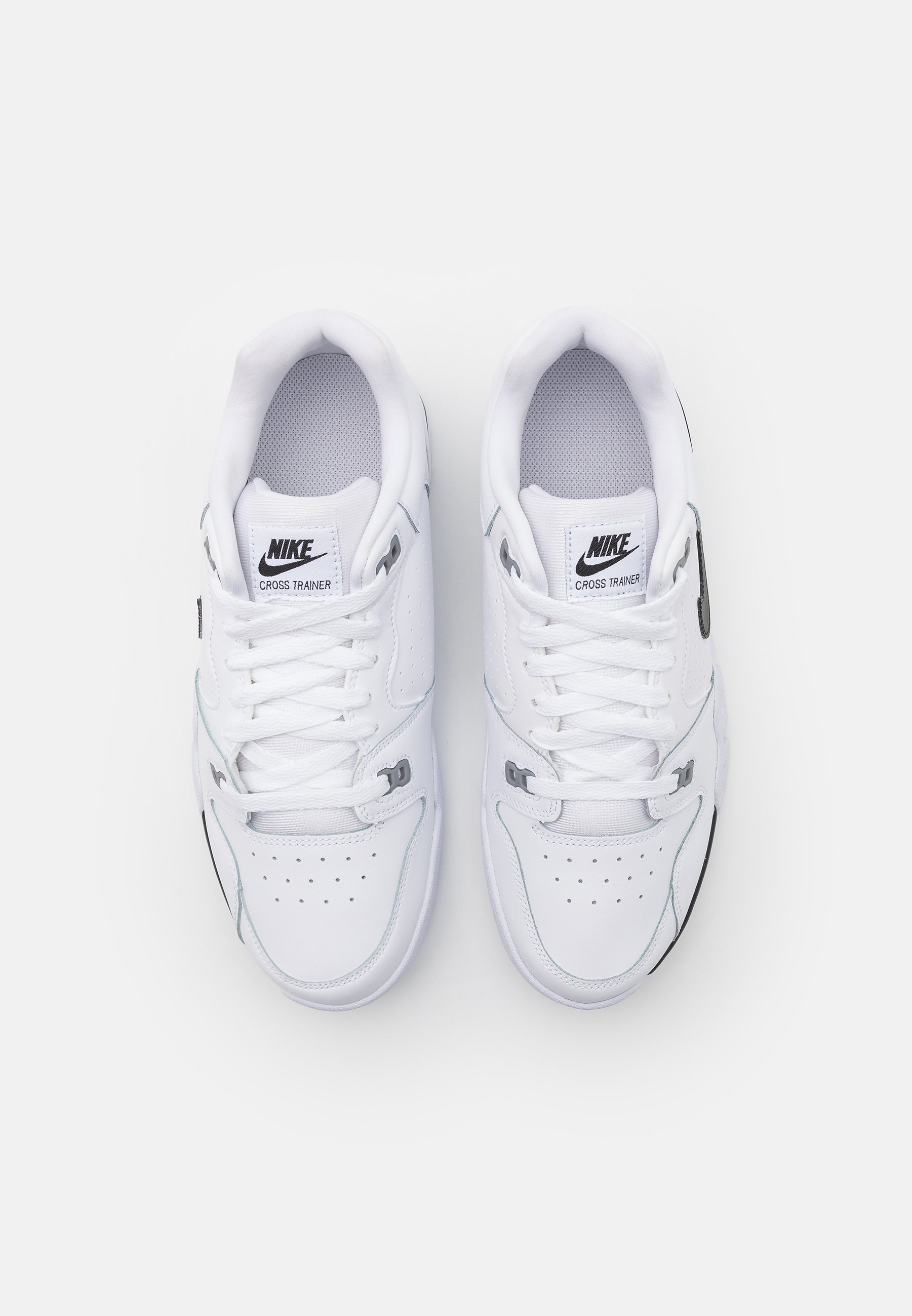 all white cross trainers