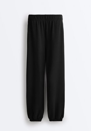OYSHO SOFT-TOUCH JOGGERS - Pantaloni de trening - black