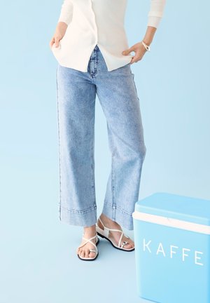 Kaffe, KAAMALIA - Jean boyfriend - light blue washed denim