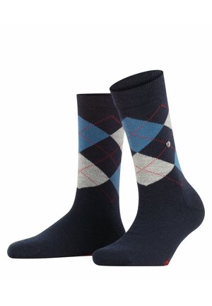 Burlington, Marylebone - Socks - dark navy
