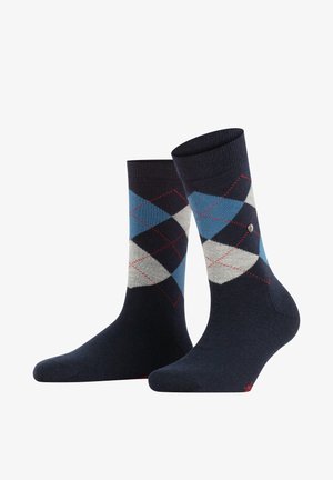 Burlington, Marylebone - Socks - dark navy