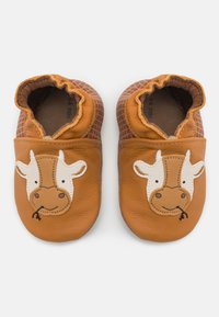 Robeez FUNNY COW UNISEX - Hjemmesko - camel marron