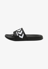 Hummel LARSEN Pool slides black Zalando