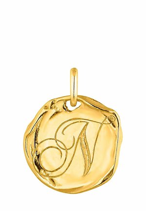 ARTESANAL CON INICIAL N - Colgante - gold-colored