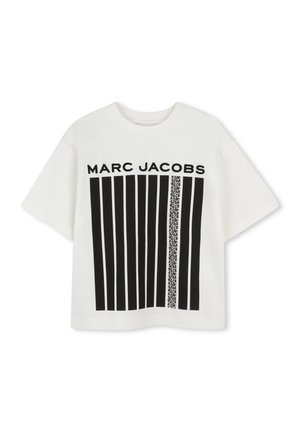 EN BICOLORE - T-shirt con stampa - ivoire pastel