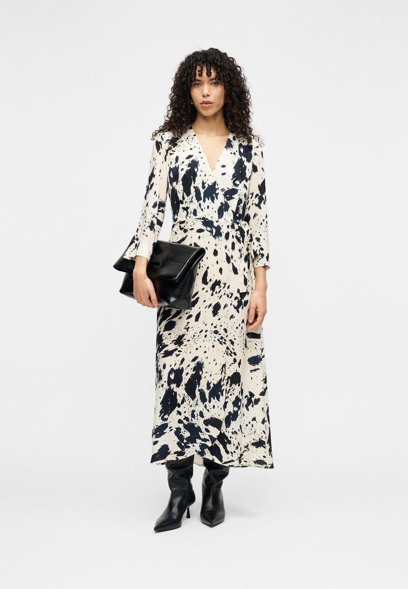 lala long sleeve wrap dress Diarrablu Lala Long Sleeve Wrap Dress - Teal