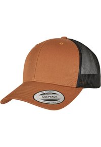 Flexfit RETRO TRUCKER 2-TONE - Șapcă - caramel/black