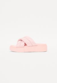 Tommy Jeans FLATFORM SANDAL - Iešļūcenes - delicate pink