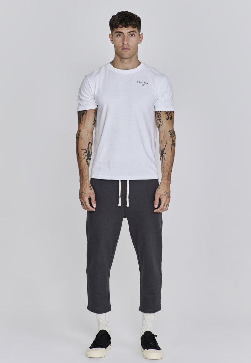 SikSilk T-shirt basic wit