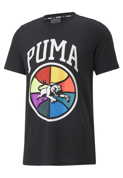 Puma HANDBALL TShirt print black/schwarz Zalando.ch