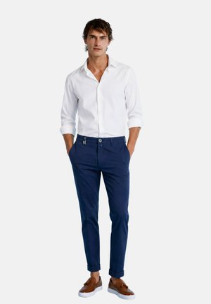 Barbati, PANTALONE SLIM - Chino - blue medio-