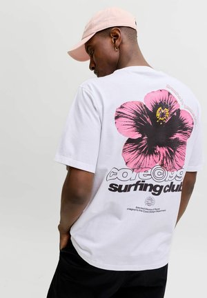 Jack & Jones, T-SHIRT T-SHIRT - Tričko s potlačou - bright white