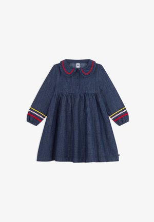 Petit Bateau, Vestito di jeans - denim brut