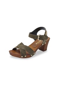 Les Tropeziennes par M Belarbi TOOPINO - Sandali con plateau - khaki