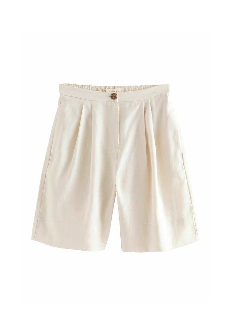 Shorts De Verano Para Mujer - Algodón Suave, Cintura Alta Elástica Y Corte Holgado, Cómodos Y Casuales