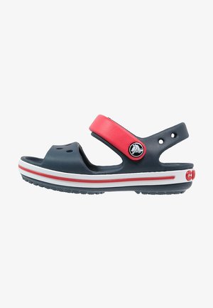 Crocs CROCBAND SANDAL KIDS - Sandály do bazénu - navy/red