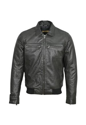 Lee Cooper Lederjacke - black