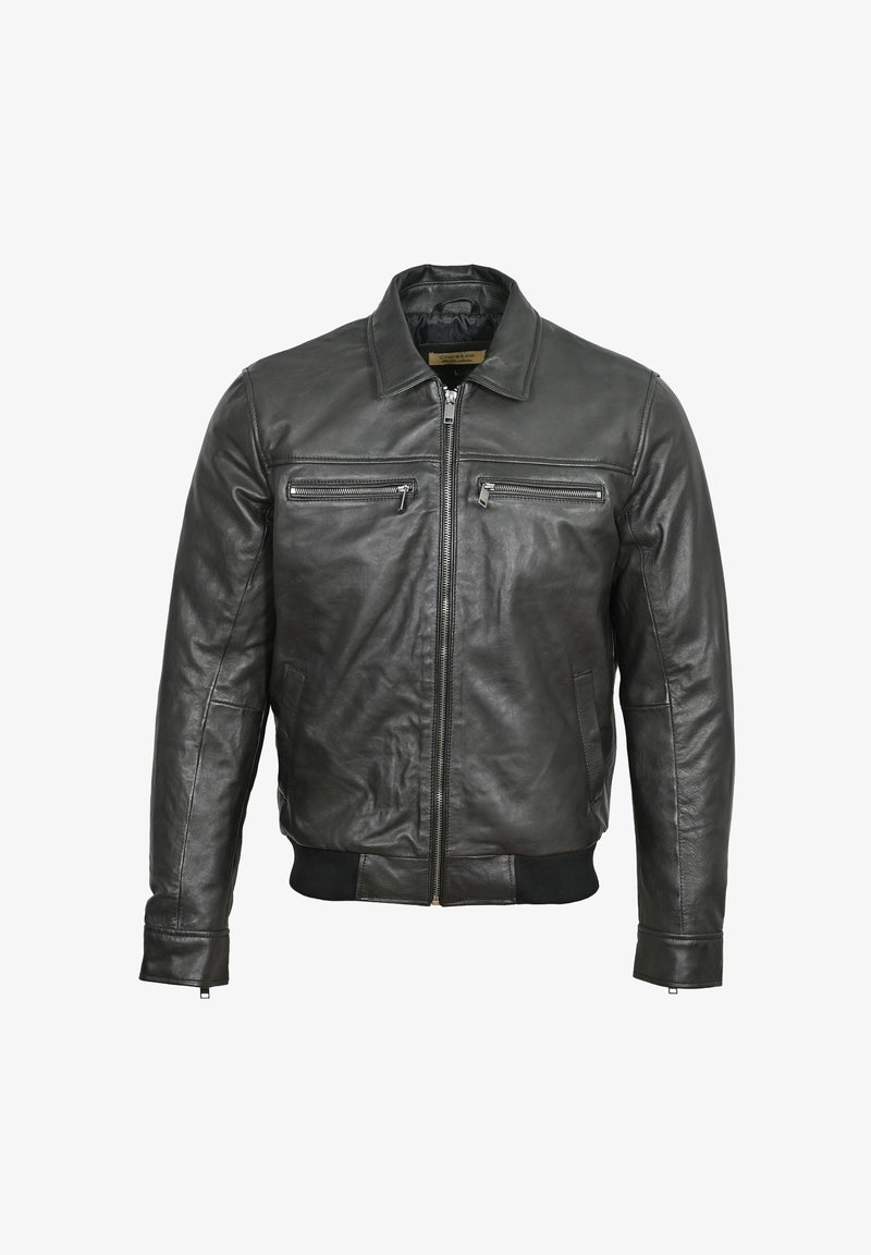 Lee Cooper Lederjacke - black