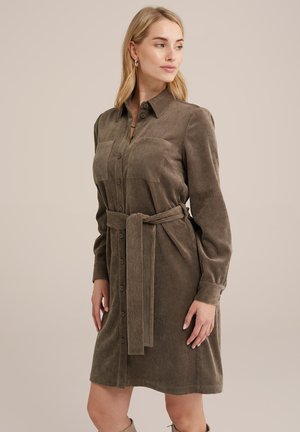 Shirt dress - green