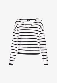 Ausgewählt, navy white stripe