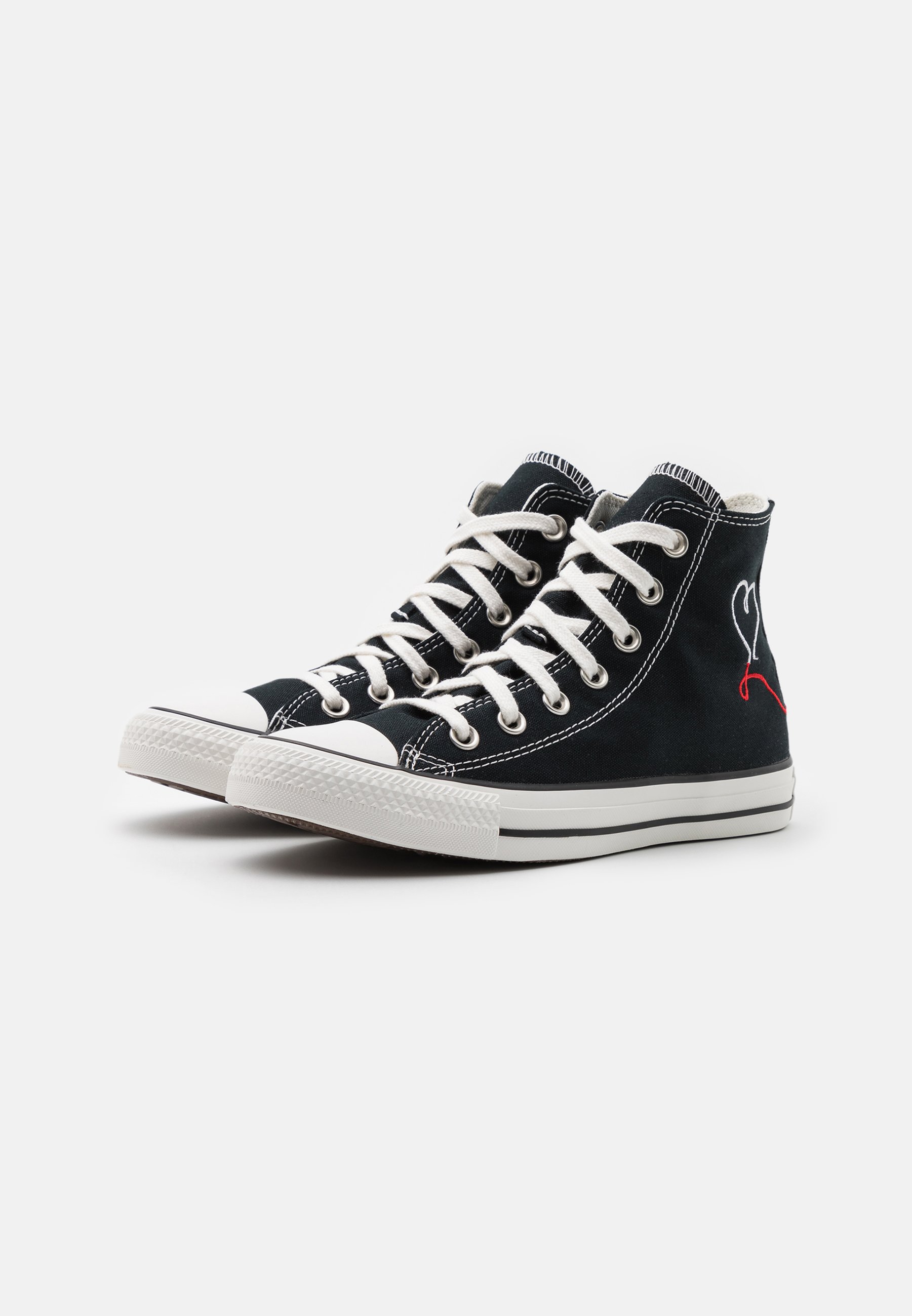 converse all star love high top trainers