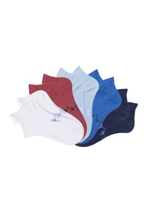 KangaROOS 10ER PACK - Socks - 2x weiß 2x rot 2x marine 2x royal blau 2x hell blau
