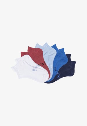 KangaROOS 10ER PACK - Socken - 2x weiß 2x rot 2x marine 2x royal blau 2x hell blau