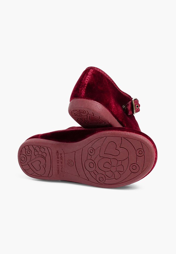 TERCIOPELO HEBILLA – Lauflernschuh – burdeos