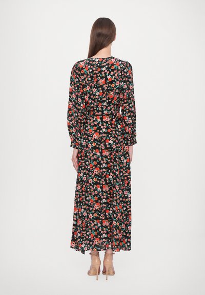 Maisonêtre MARLOWE DRESS - Maxiklänning - black/ red/ green