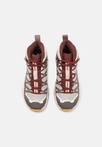 Salomon X ULTRA 360 EDGE MID GTX - Hikingskor - silver cloud/iron/rum raisin