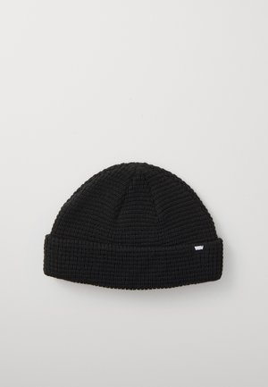 ROLLER CROP BEANIE UNISEX - Gorro - regular black