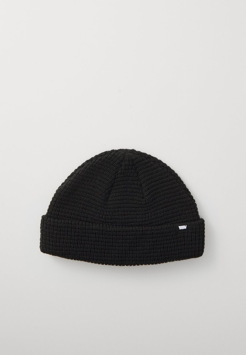 Levi's® ROLLER CROP BEANIE UNISEX - Bonnet - regular black