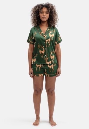 Fable & Eve, FABLE & EVE NACHTWÄSCHE EMERALD SET - Pyjama - grün