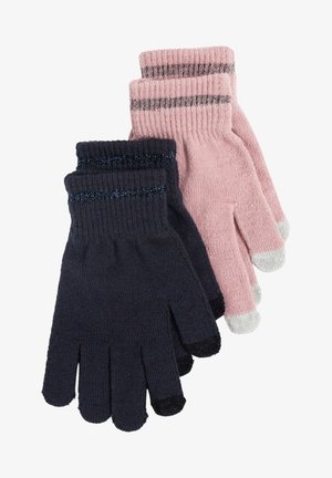 2 PACK - Gants - dark blue/pink