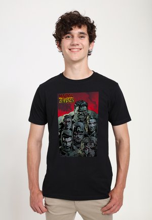 Marvel MARVEL ZOMBIE GROUPSHOT - T-shirt z nadrukiem