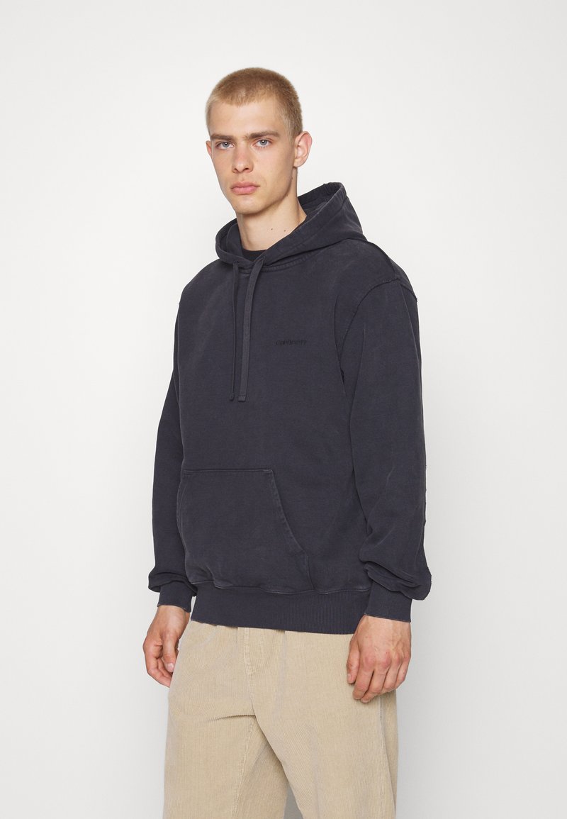Herren Kapuzenpullover | Carhartt WIP HOODED MARFA Kapuzenpullover black moon wash/schwarz - MY87682 Herren Kapuzenpullover | Carhartt WIP HOODED MARFA Kapuzenpullover black moon wash/schwarz - MY87682