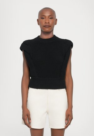NASH - Strikkegenser - black