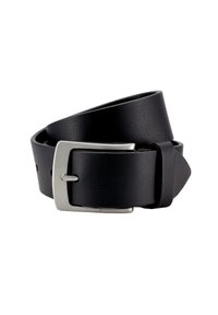 Lindenmann Cinturón de vestir - schwarz