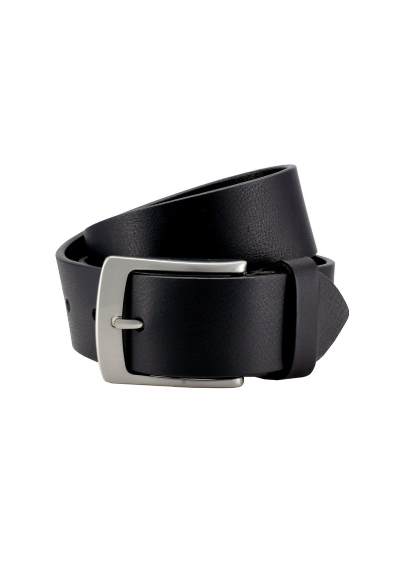 Lindenmann Cinturón de vestir - schwarz