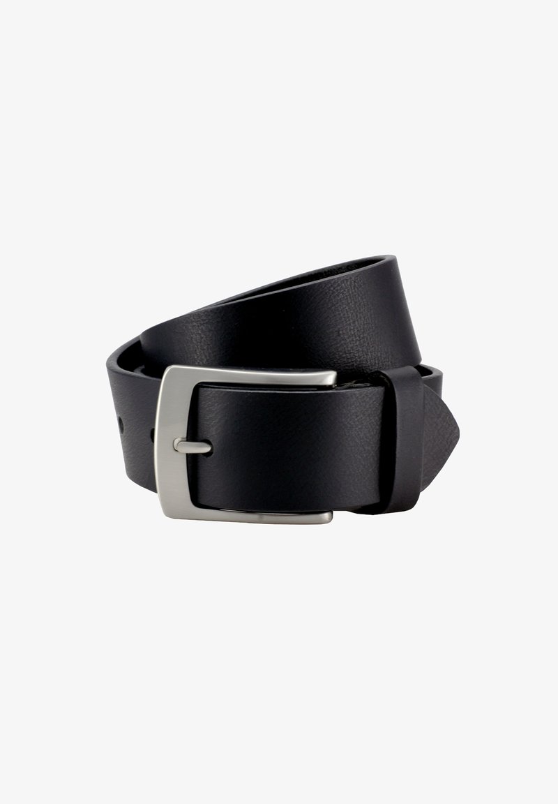 Lindenmann Cinturón de vestir - schwarz