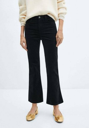 Flared Jeans - black