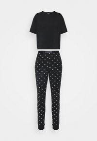 Lacoste Conjunto de pijama - black/white