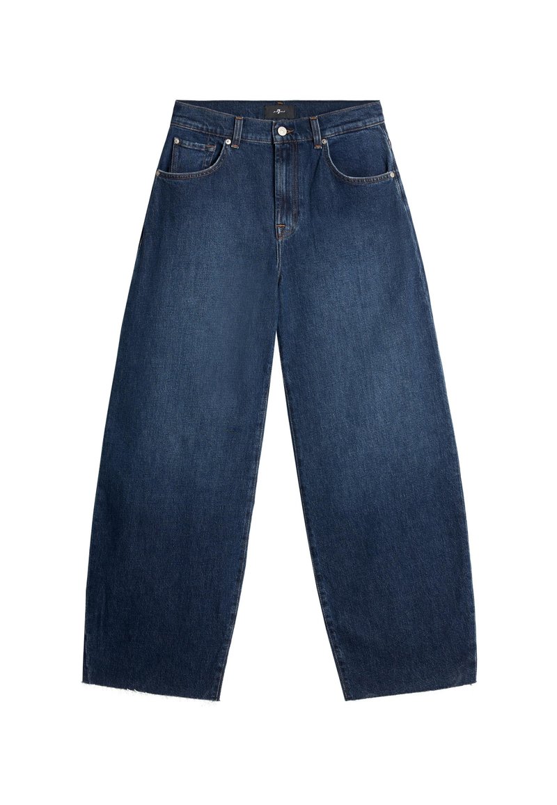 7 For All Mankind Mom jeans donkerblauw denim