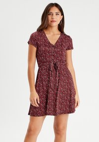 Cache Cache MIT GÜRTEL - Robe de jour - noir