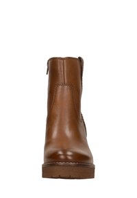 SUB55 KHATY - Platform ankle boots - cognac