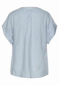 LASCANA Blouse - hellblau weiß gestreift