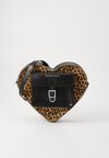 HEART BACKPACK UNISEX - Zaino - black/light tan